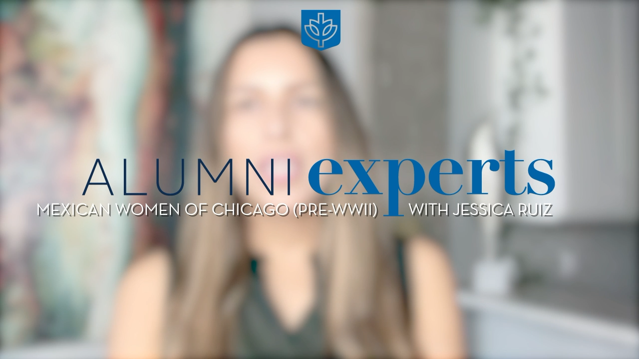 Jessica Riz Alumni Experts: Mexican Women in Interwar Chicago with Dr. Jessica Ruiz ...